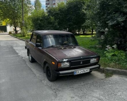 Красный ВАЗ 2105, объемом двигателя 1.5 л и пробегом 777 тыс. км за 268 $, фото 1 на Automoto.ua
