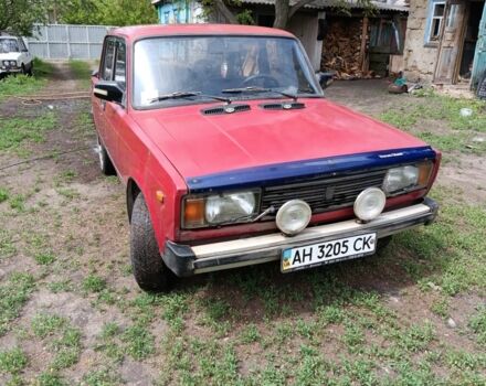 Красный ВАЗ 2105, объемом двигателя 1.5 л и пробегом 54 тыс. км за 532 $, фото 1 на Automoto.ua