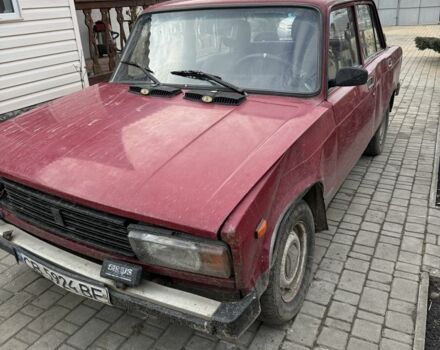 Красный ВАЗ 2105, объемом двигателя 1.5 л и пробегом 84 тыс. км за 181 $, фото 1 на Automoto.ua