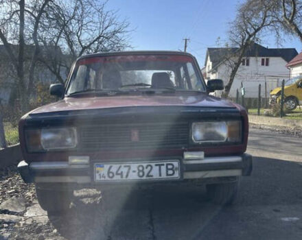 Красный ВАЗ 2105, объемом двигателя 1.6 л и пробегом 250 тыс. км за 550 $, фото 1 на Automoto.ua
