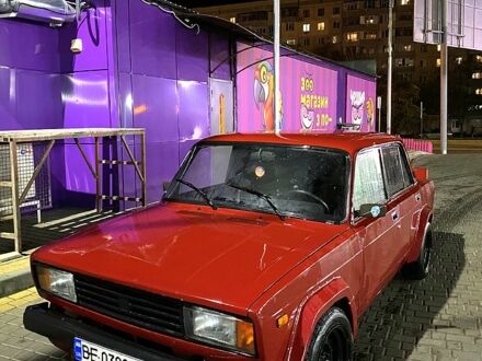 Красный ВАЗ 2105, объемом двигателя 1.5 л и пробегом 100 тыс. км за 1800 $, фото 1 на Automoto.ua