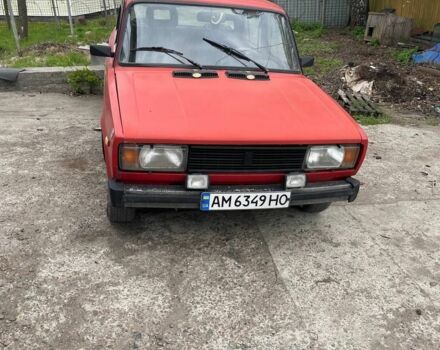 Красный ВАЗ 2105, объемом двигателя 1.5 л и пробегом 2 тыс. км за 650 $, фото 1 на Automoto.ua