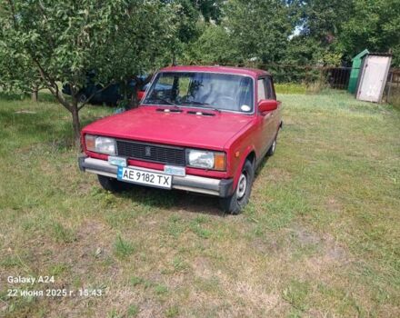 Красный ВАЗ 2105, объемом двигателя 1.5 л и пробегом 142 тыс. км за 1400 $, фото 1 на Automoto.ua