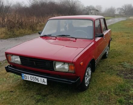 Красный ВАЗ 2105, объемом двигателя 1.5 л и пробегом 1 тыс. км за 520 $, фото 1 на Automoto.ua