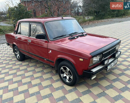 Красный ВАЗ 2105, объемом двигателя 1.5 л и пробегом 87 тыс. км за 1550 $, фото 1 на Automoto.ua