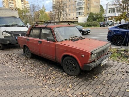 Красный ВАЗ 2105, объемом двигателя 1.2 л и пробегом 120 тыс. км за 240 $, фото 1 на Automoto.ua