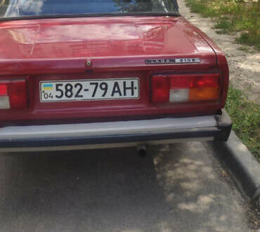 Красный ВАЗ 2105, объемом двигателя 1.5 л и пробегом 88 тыс. км за 1200 $, фото 1 на Automoto.ua
