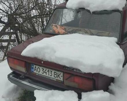 Красный ВАЗ 2105, объемом двигателя 1.4 л и пробегом 118 тыс. км за 550 $, фото 1 на Automoto.ua