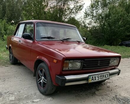 Красный ВАЗ 2105, объемом двигателя 1.5 л и пробегом 1000 тыс. км за 674 $, фото 1 на Automoto.ua