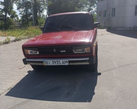 Красный ВАЗ 2105, объемом двигателя 0 л и пробегом 320 тыс. км за 850 $, фото 1 на Automoto.ua