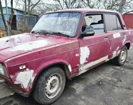 Красный ВАЗ 2105, объемом двигателя 1.6 л и пробегом 222 тыс. км за 350 $, фото 1 на Automoto.ua