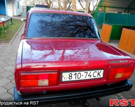 Красный ВАЗ 2105, объемом двигателя 1.5 л и пробегом 95 тыс. км за 1150 $, фото 1 на Automoto.ua