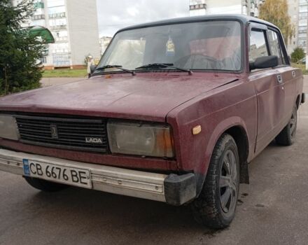 Красный ВАЗ 2105, объемом двигателя 1.6 л и пробегом 90 тыс. км за 483 $, фото 1 на Automoto.ua