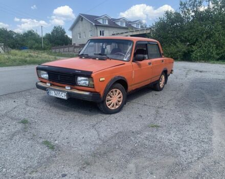 Желтый ВАЗ 2105, объемом двигателя 1.2 л и пробегом 150 тыс. км за 476 $, фото 1 на Automoto.ua