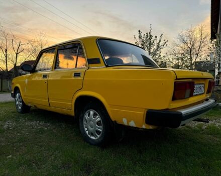 Желтый ВАЗ 2105, объемом двигателя 1.3 л и пробегом 100 тыс. км за 450 $, фото 4 на Automoto.ua