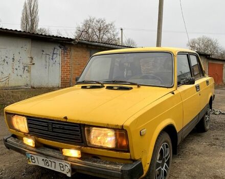 Желтый ВАЗ 2105, объемом двигателя 1.6 л и пробегом 0 тыс. км за 450 $, фото 1 на Automoto.ua