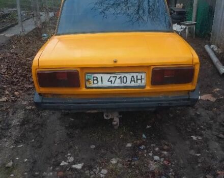 Желтый ВАЗ 2105, объемом двигателя 1.3 л и пробегом 3 тыс. км за 546 $, фото 3 на Automoto.ua