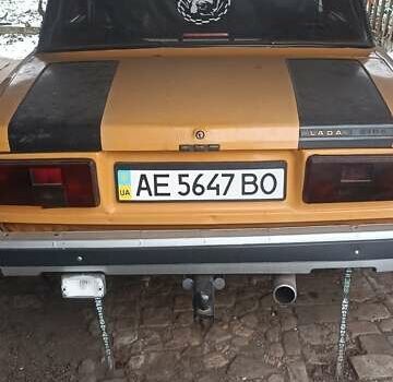 Желтый ВАЗ 2105, объемом двигателя 1.3 л и пробегом 87 тыс. км за 600 $, фото 1 на Automoto.ua