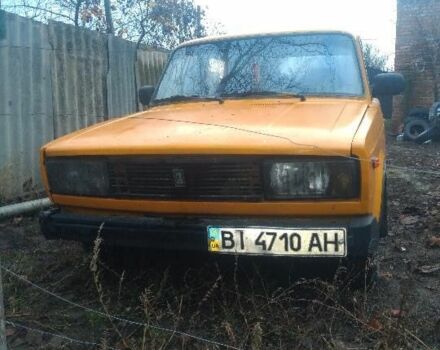 Желтый ВАЗ 2105, объемом двигателя 1.3 л и пробегом 3 тыс. км за 546 $, фото 1 на Automoto.ua