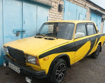 Жовтий ВАЗ 2105, об'ємом двигуна 1.5 л та пробігом 1000 тис. км за 600 $, фото 1 на Automoto.ua