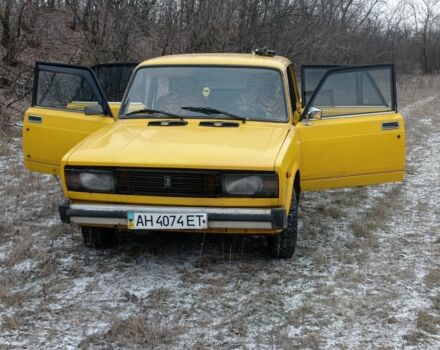 Желтый ВАЗ 2105, объемом двигателя 1.3 л и пробегом 40 тыс. км за 809 $, фото 1 на Automoto.ua