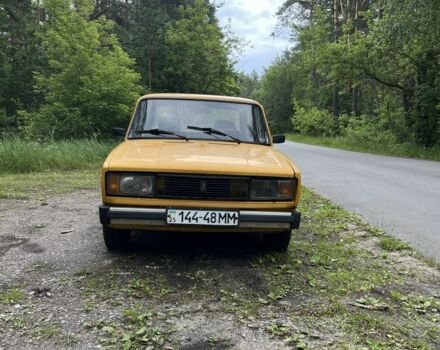 Желтый ВАЗ 2105, объемом двигателя 0 л и пробегом 2 тыс. км за 601 $, фото 1 на Automoto.ua