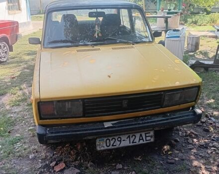 Желтый ВАЗ 2105, объемом двигателя 1.5 л и пробегом 50 тыс. км за 291 $, фото 1 на Automoto.ua