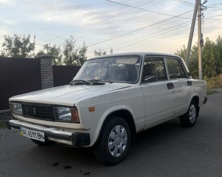 Желтый ВАЗ 2105, объемом двигателя 1.5 л и пробегом 200 тыс. км за 539 $, фото 1 на Automoto.ua
