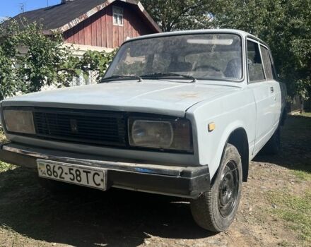 Серый ВАЗ 2105, объемом двигателя 1.3 л и пробегом 200 тыс. км за 450 $, фото 1 на Automoto.ua