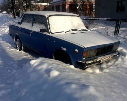 Серый ВАЗ 2105, объемом двигателя 1.3 л и пробегом 200 тыс. км за 400 $, фото 1 на Automoto.ua