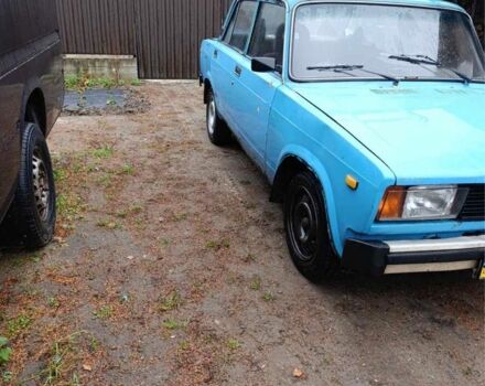 Синий ВАЗ 2105, объемом двигателя 1.3 л и пробегом 120 тыс. км за 286 $, фото 2 на Automoto.ua