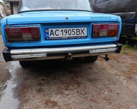 Синий ВАЗ 2105, объемом двигателя 1.3 л и пробегом 120 тыс. км за 286 $, фото 3 на Automoto.ua