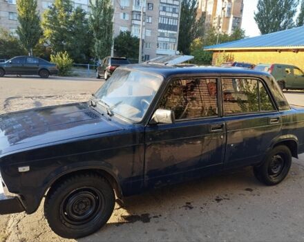 Синий ВАЗ 2105, объемом двигателя 1 л и пробегом 99 тыс. км за 533 $, фото 1 на Automoto.ua