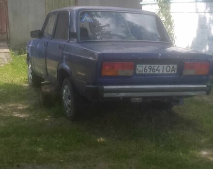 Синий ВАЗ 2105, объемом двигателя 1.3 л и пробегом 140 тыс. км за 194 $, фото 1 на Automoto.ua
