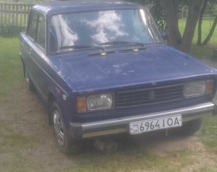 Синий ВАЗ 2105, объемом двигателя 1.3 л и пробегом 140 тыс. км за 194 $, фото 2 на Automoto.ua