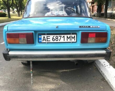Синій ВАЗ 2105, об'ємом двигуна 1.2 л та пробігом 300 тис. км за 848 $, фото 4 на Automoto.ua