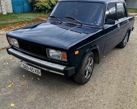 Синий ВАЗ 2105, объемом двигателя 1.3 л и пробегом 111 тыс. км за 850 $, фото 1 на Automoto.ua