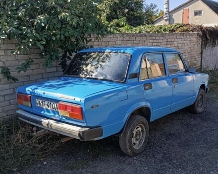 Синий ВАЗ 2105, объемом двигателя 5 л и пробегом 50 тыс. км за 300 $, фото 2 на Automoto.ua