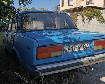 Синий ВАЗ 2105, объемом двигателя 5 л и пробегом 50 тыс. км за 300 $, фото 1 на Automoto.ua