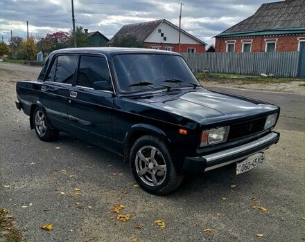 Синий ВАЗ 2105, объемом двигателя 1.3 л и пробегом 111 тыс. км за 850 $, фото 2 на Automoto.ua