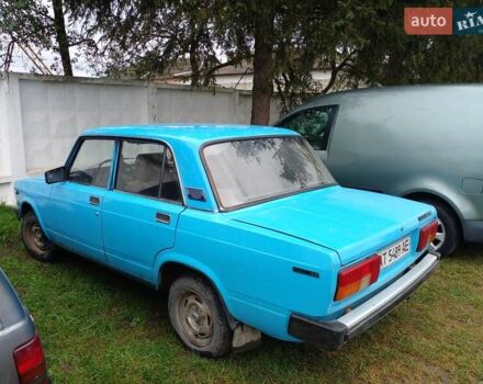 ВАЗ 2105 1983 в Бережанах на Automoto.ua Синий ВАЗ 2105, объемом двигателя 1.3 л и пробегом 120 тыс. км за 1000 $, фото 2 на Automoto.ua