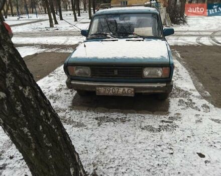 Синий ВАЗ 2105, объемом двигателя 1.5 л и пробегом 63 тыс. км за 1086 $, фото 2 на Automoto.ua
