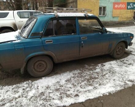 Синий ВАЗ 2105, объемом двигателя 1.5 л и пробегом 63 тыс. км за 1086 $, фото 3 на Automoto.ua