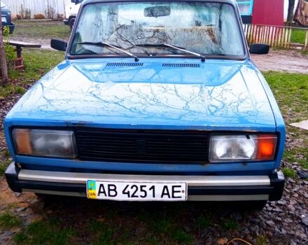 Синий ВАЗ 2105, объемом двигателя 1.2 л и пробегом 75 тыс. км за 550 $, фото 3 на Automoto.ua