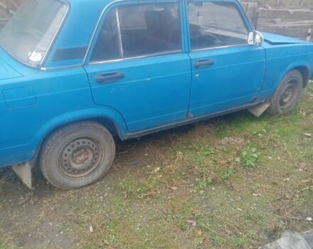 Синий ВАЗ 2105, объемом двигателя 1.3 л и пробегом 2 тыс. км за 400 $, фото 1 на Automoto.ua