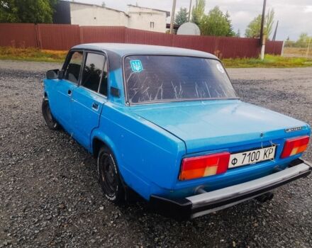Синий ВАЗ 2105, объемом двигателя 1.3 л и пробегом 111 тыс. км за 400 $, фото 4 на Automoto.ua