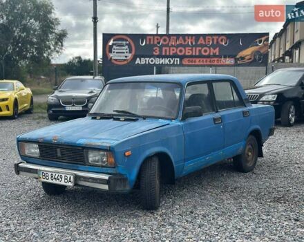 Синий ВАЗ 2105, объемом двигателя 1.29 л и пробегом 200 тыс. км за 450 $, фото 2 на Automoto.ua