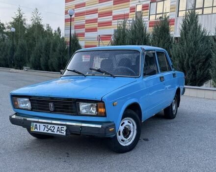 Синий ВАЗ 2105, объемом двигателя 1.5 л и пробегом 66 тыс. км за 605 $, фото 1 на Automoto.ua