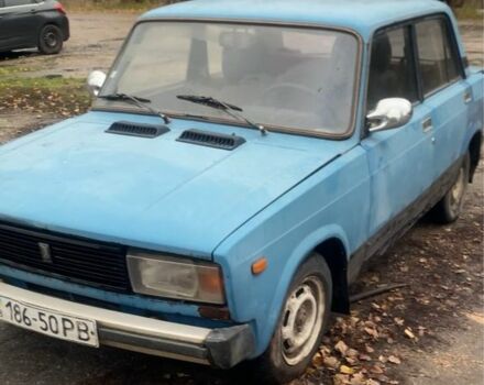 Синий ВАЗ 2105, объемом двигателя 1.5 л и пробегом 100 тыс. км за 321 $, фото 1 на Automoto.ua