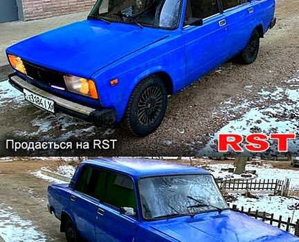 Синий ВАЗ 2105, объемом двигателя 15 л и пробегом 0 тыс. км за 670 $, фото 2 на Automoto.ua
